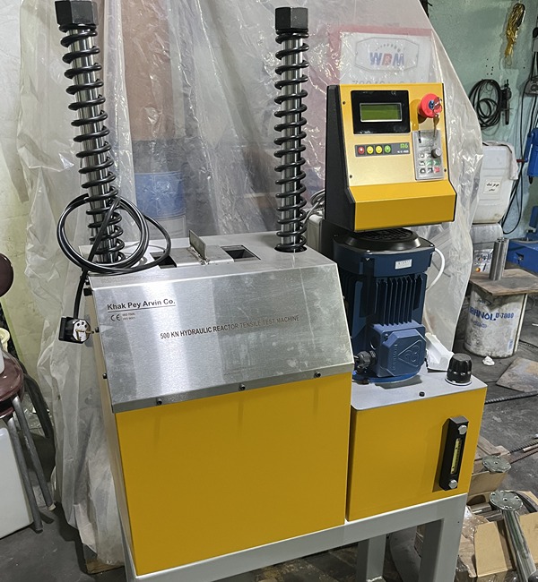 Javadi Hydraulic Reactor Tensile Test Machine